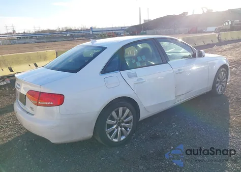 2012 Audi A4 2.0T Premium from USA, damaged, VIN WAUBFAFL1CN000222